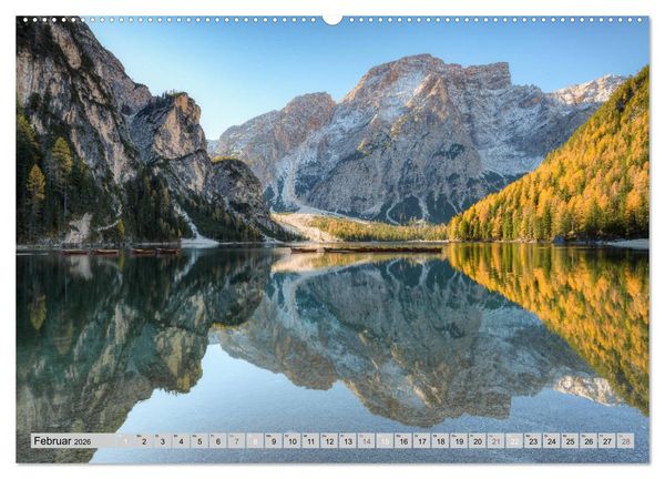 Produktbild: Wundersch&ouml;ne Dolomiten (Wandkalender 2026 DIN A2 quer), CALVENDO Monatskalender