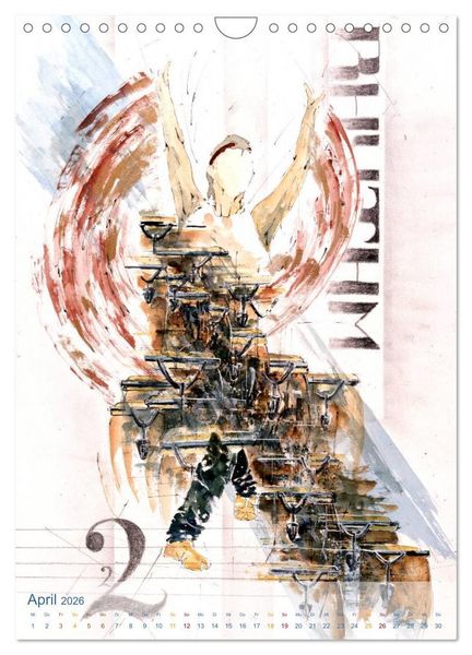 Produktbild: MUSIK Impressionen (Wandkalender 2026 DIN A4 hoch), CALVENDO Monatskalender