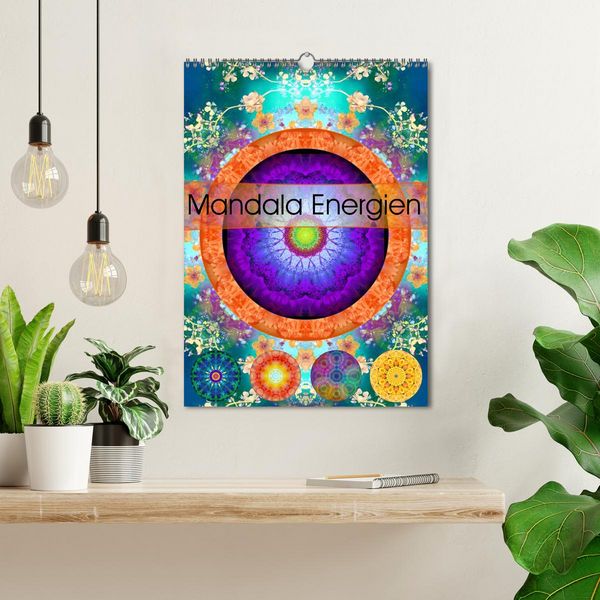 Produktbild: Mandala Energien (Wandkalender 2026 DIN A3 hoch), CALVENDO Monatskalender