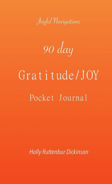 Produktbild: 90 day Gratitude/JOY Pocket Journal