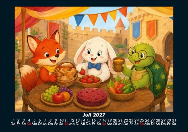Produktbild: Ritter und Burgen - Ein Jahr voller Abenteuer 2027 Fotokalender DIN A5