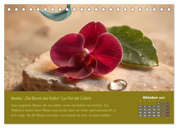 Produktbild: 12 M&auml;rchen unserer Welt (Tischkalender 2027 DIN A5 quer), CALVENDO Monatskalender