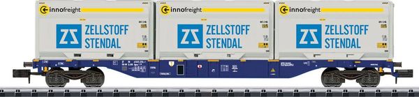 MiniTrix 18420 N Containertragwagen der European Rail Rent European Rail Rent