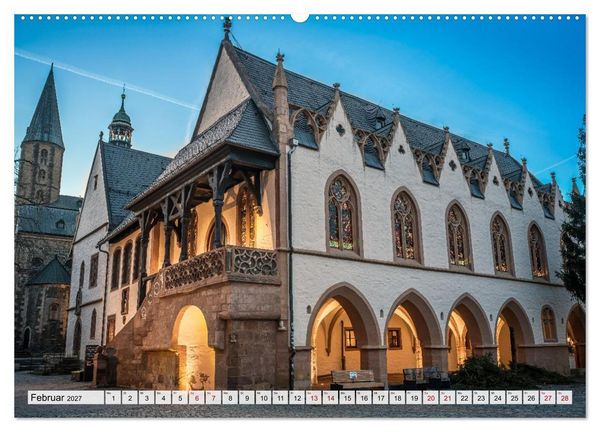 Produktbild: Goslar - Zwischen Fachwerk und Welterbe (Wandkalender 2027 DIN A2 quer), CALVENDO Monatskalender