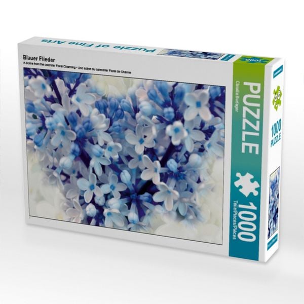 CALVENDO Puzzle Blauer Flieder | 1000 Teile Lege-Größe 64 × 48 cm Foto-Puzzle für glückliche Stunden