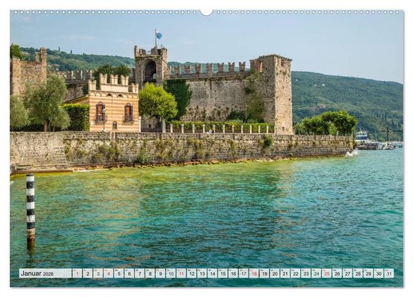 Produktbild: GARDASEE Orte am malerischen Ostufer (Wandkalender 2026 DIN A2 quer), CALVENDO Monatskalender