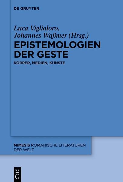 Produktbild: Epistemologien der Geste