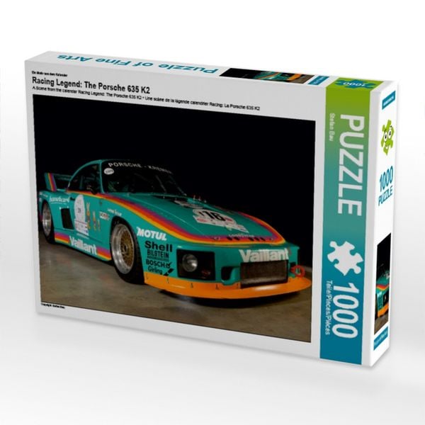 CALVENDO Puzzle Ein Motiv aus dem Kalender Racing Legend: The Porsche 635 K2 | 1000 Teile Lege-Größe 64x48cm Foto-Puzzle für glückliche Stunden