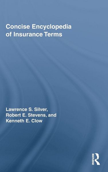 Produktbild: Concise Encyclopedia of Insurance Terms