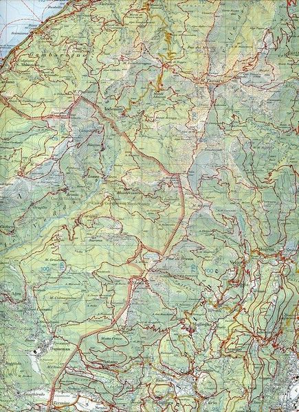 Swisstopo 1 : 50 000 Malcantone