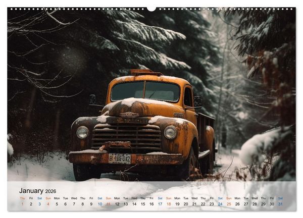 Produktbild: Old machine - nobody's child (Wall Calendar 2026 DIN A2 landscape), CALVENDO 12 Month Wall Calendar