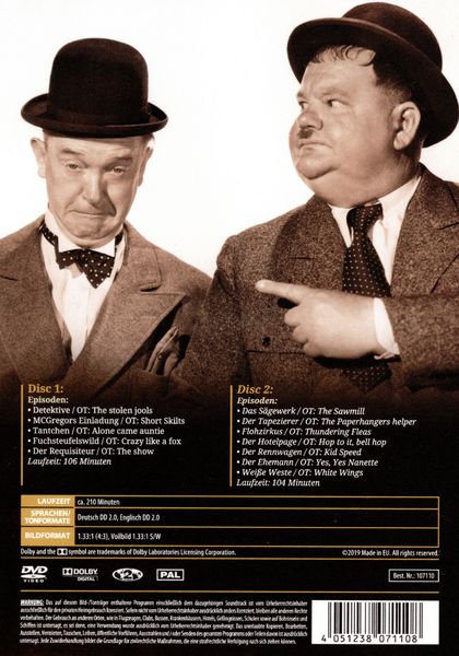 Produktbild: Dick & Doof - Zwei M&auml;nner mit Melone [2 DVDs]
