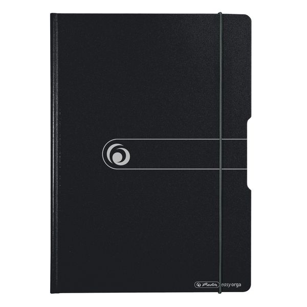 Produktbild: Herlitz Klemmbrettmappe Polyfoam A4, schwarz