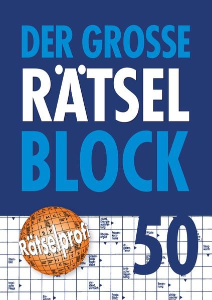Produktbild: Der große Rätselblock 50
