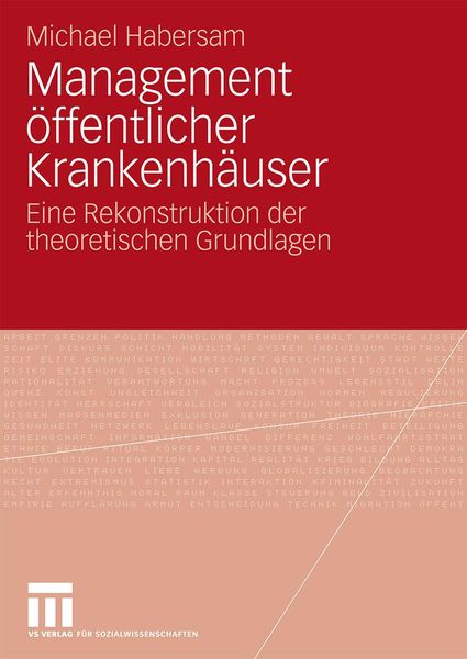 Produktbild: Management &ouml;ffentlicher Krankenh&auml;user