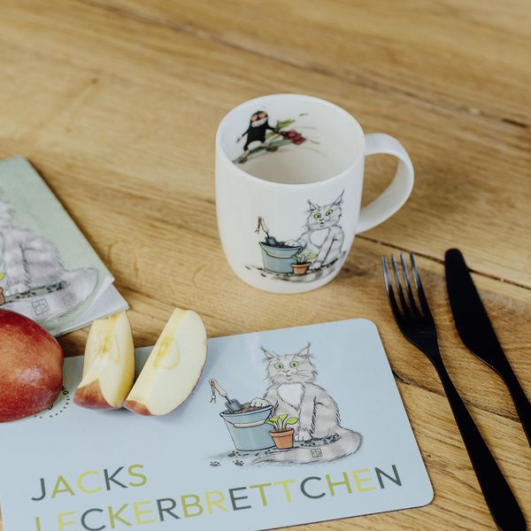 Produktbild: Becher Bone-China Becher "Jack-Pott"