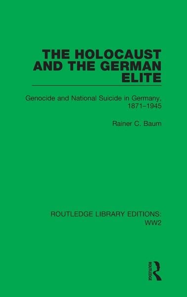 Produktbild: The Holocaust and the German Elite