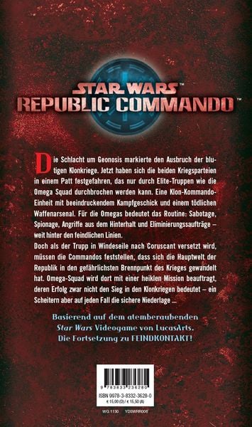 Produktbild: Star Wars: Republic Commando: Triple Zero (Neuausgabe)