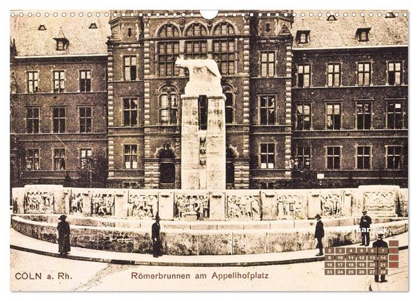 Produktbild: Historisches K&ouml;ln &ndash; Die Stadt auf historischen Karten (Wandkalender 2026 DIN A3 quer), CALVENDO Monatskalender