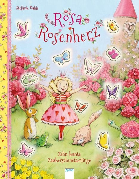 Produktbild: Rosa Rosenherz. Zehn bunte Zauberschmetterlinge