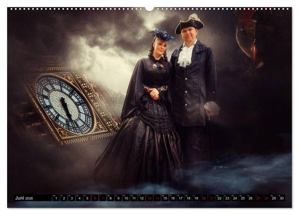 Produktbild: Steampunks (hochwertiger Premium Wandkalender 2026 DIN A2 quer), Kunstdruck in Hochglanz