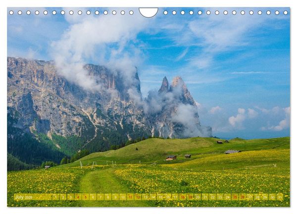 Produktbild: Fascinating Dolomite Alps (Wall Calendar 2026 DIN A4 landscape), CALVENDO 12 Month Wall Calendar