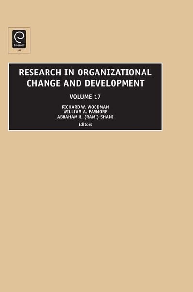 Produktbild: Research in Organizational Change and Development