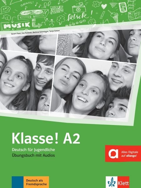 Produktbild: Klasse! A2. &Uuml;bungsbuch mit Audios online