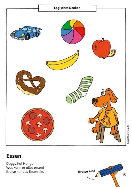 Produktbild: Kindergartenblock ab 3 Jahre - Meine ersten R&auml;tsel und Denkspiele