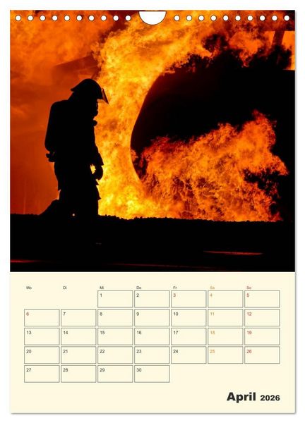 Produktbild: Feuerwehr - Warten auf den n&auml;chsten Einsatz (Wandkalender 2026 DIN A4 hoch), CALVENDO Monatskalender