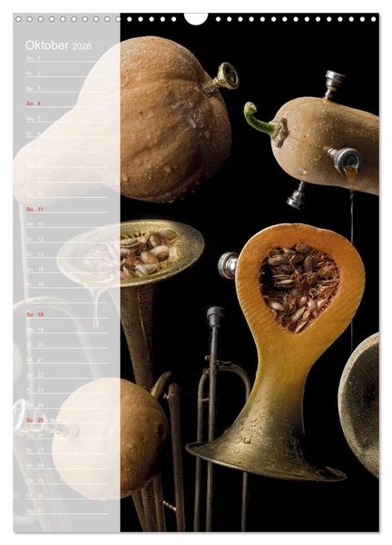 Produktbild: Crazy Kitchen - Der verr&uuml;ckte K&uuml;chenplaner (Wandkalender 2026 DIN A3 hoch), CALVENDO Monatskalender