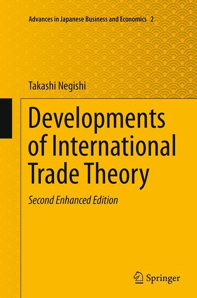 Produktbild: Developments of International Trade Theory