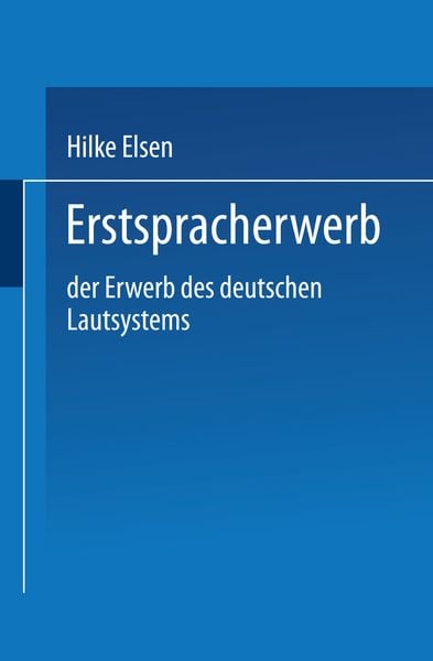 Produktbild: Erstspracherwerb