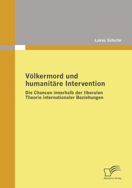 Produktbild: V&ouml;lkermord und humanit&auml;re Intervention