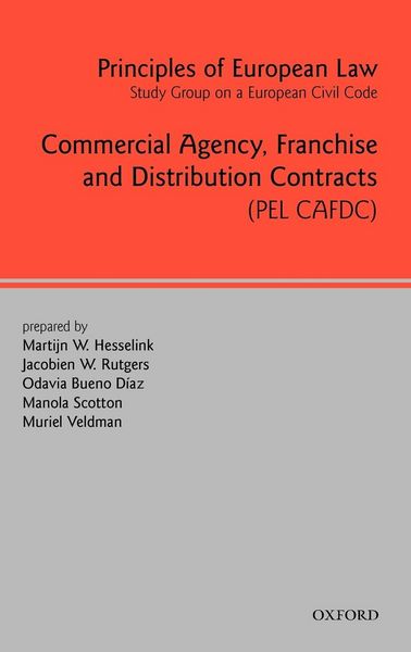 Produktbild: Commercial Agency, Franchise and Distribution Contracts