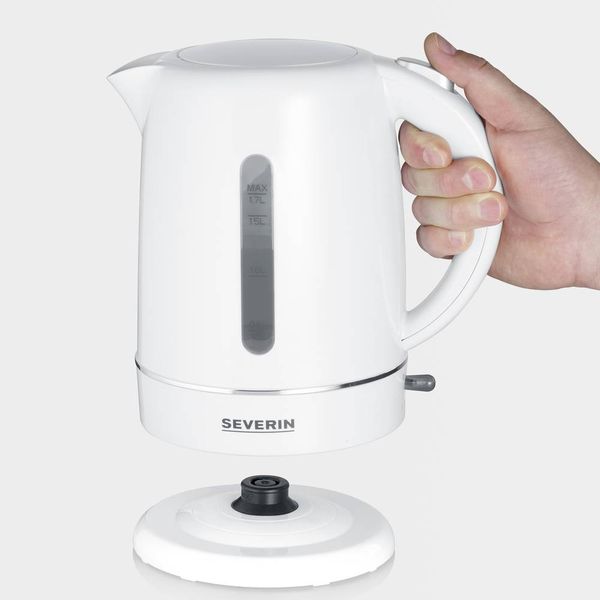 Produktbild: Severin WK 4325 Wasserkocher Wei&szlig; Fassungsverm&ouml;gen: 1.7l