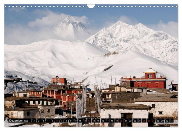 Produktbild: Nepal - Jomsom Trek (Wandkalender 2026 DIN A3 quer), CALVENDO Monatskalender