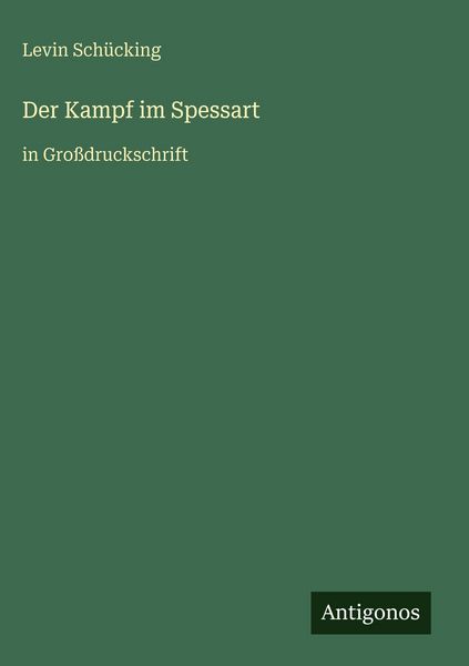 Produktbild: Der Kampf im Spessart