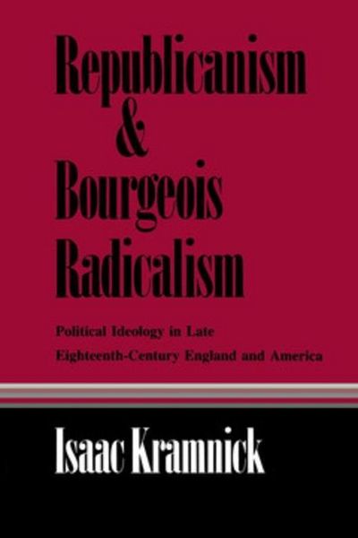 Produktbild: Republicanism and Bourgeois Radicalism