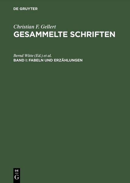 Produktbild: Fabeln und Erz&auml;hlungen
