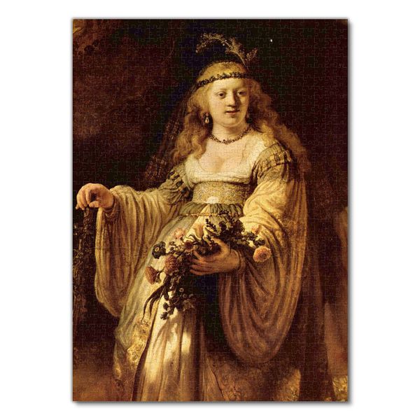 Produktbild: Lais Puzzle Rembrandt Harmensz. van Rijn - Portr&auml;t der Saskia als Flora 1000 Teile
