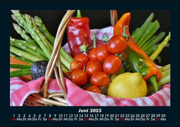 Produktbild: Gem&uuml;sekalender 2025 Fotokalender DIN A5