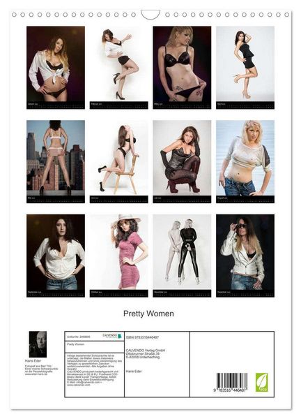Produktbild: Pretty Women (Wandkalender 2026 DIN A3 hoch), CALVENDO Monatskalender