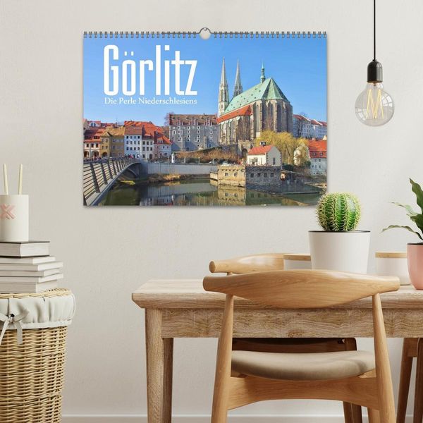Produktbild: G&ouml;rlitz - Die Perle Niederschlesiens (Wandkalender 2026 DIN A3 quer), CALVENDO Monatskalender