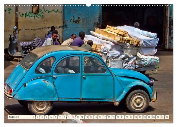 Produktbild: Citro&euml;n 2CV - geliebte Ente (Wandkalender 2026 DIN A2 quer), CALVENDO Monatskalender