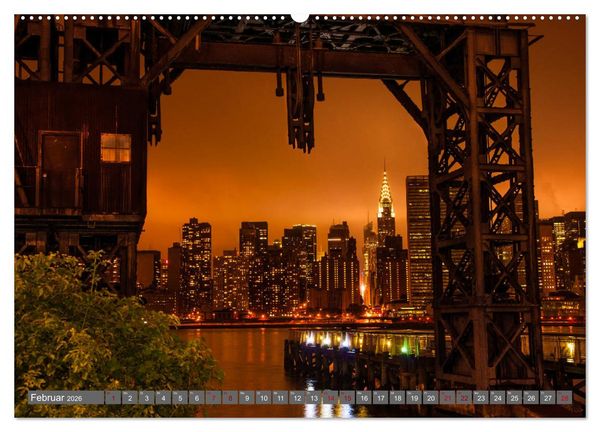 Produktbild: New York City Vibes (hochwertiger Premium Wandkalender 2026 DIN A2 quer), Kunstdruck in Hochglanz