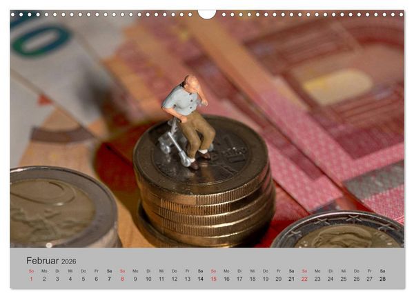 Produktbild: Miniaturen - Das Leben der Minis (Wandkalender 2026 DIN A3 quer), CALVENDO Monatskalender