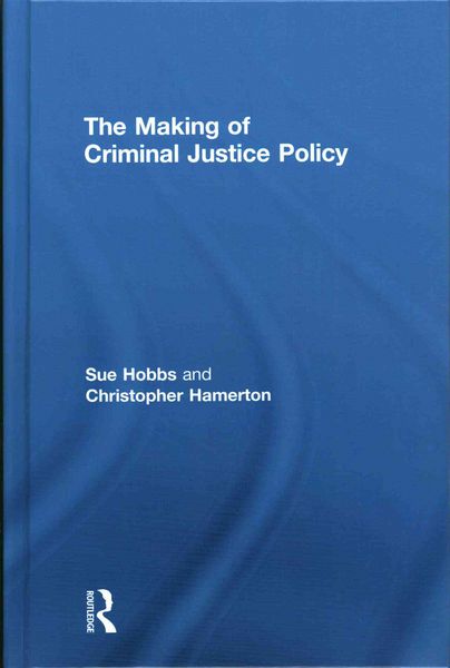 Produktbild: The Making of Criminal Justice Policy
