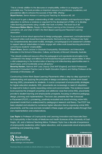 Produktbild: Constructing Online Work-Based Learning Placements