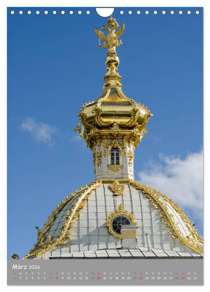 Produktbild: St. Peterburg und Umgebung (Wandkalender 2026 DIN A4 hoch), CALVENDO Monatskalender